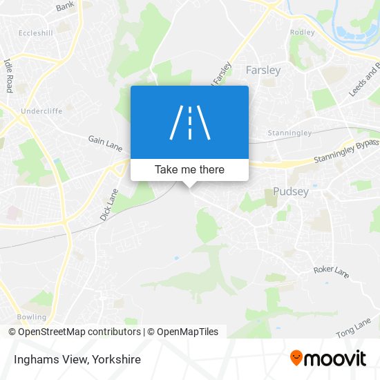 Inghams View map