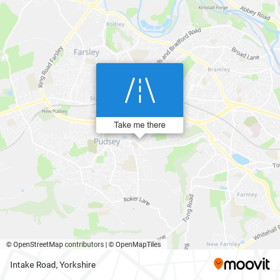 Intake Road map