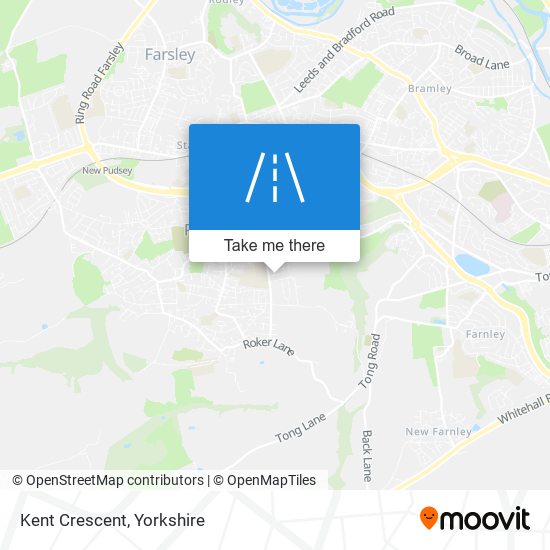 Kent Crescent map