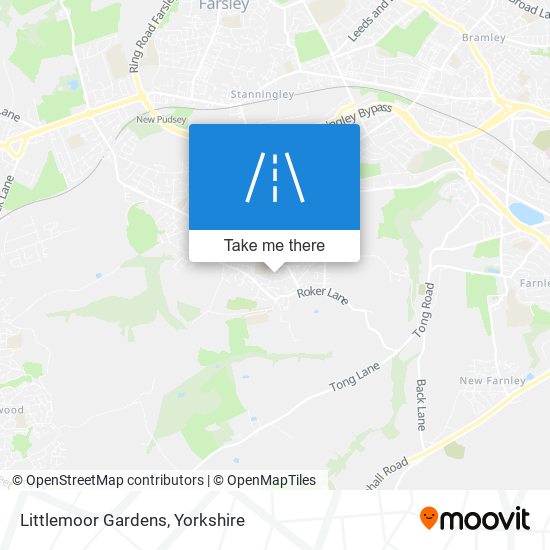 Littlemoor Gardens map