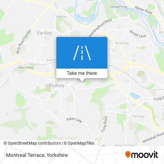 Montreal Terrace map