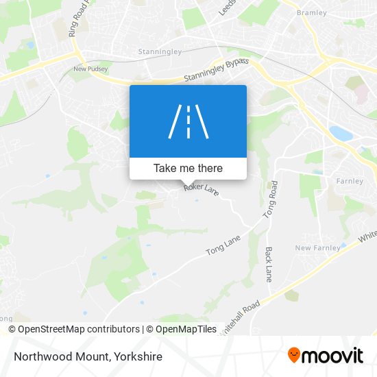 Northwood Mount map