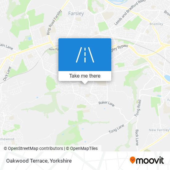 Oakwood Terrace map