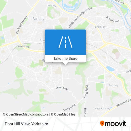 Post Hill View map