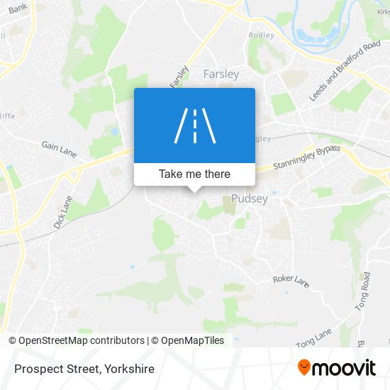 Prospect Street map