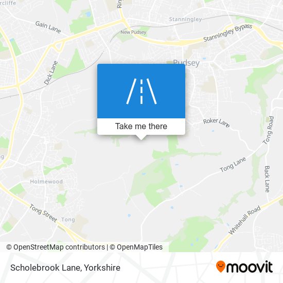 Scholebrook Lane map