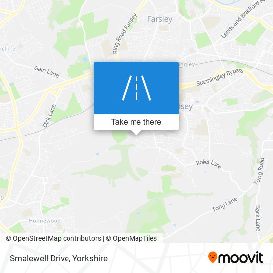 Smalewell Drive map
