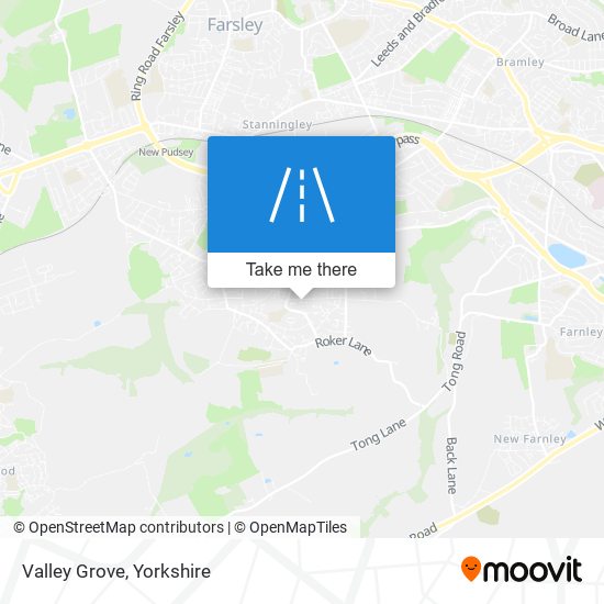 Valley Grove map