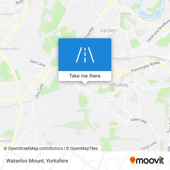 Waterloo Mount map