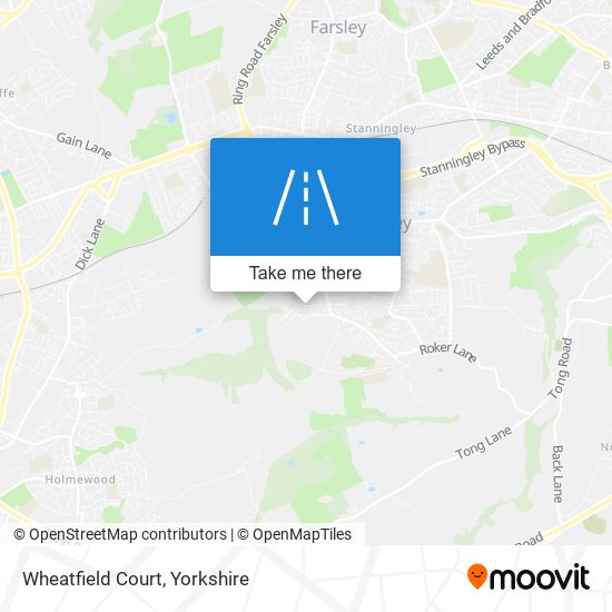 Wheatfield Court map