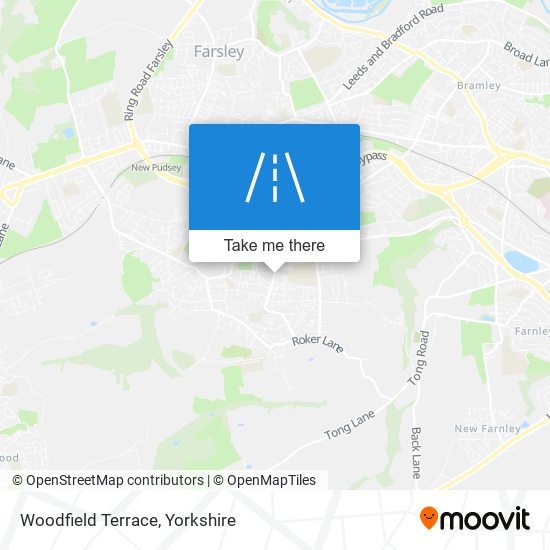 Woodfield Terrace map