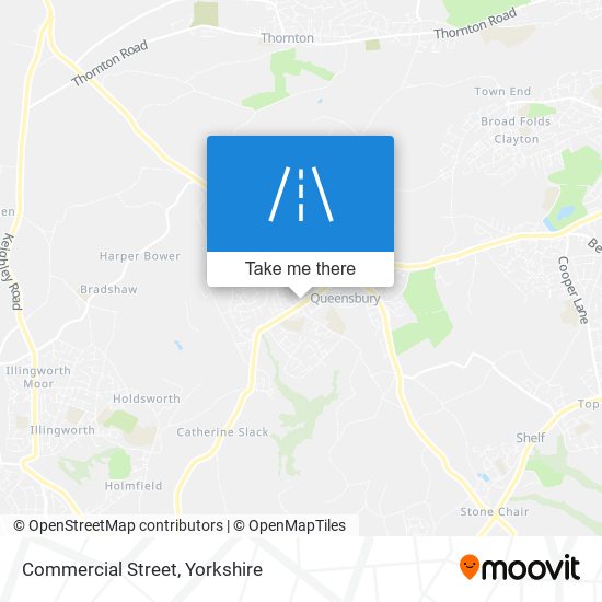 Commercial Street map
