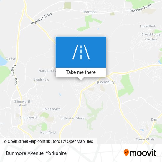 Dunmore Avenue map