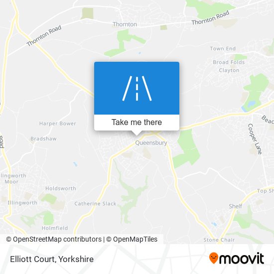 Elliott Court map
