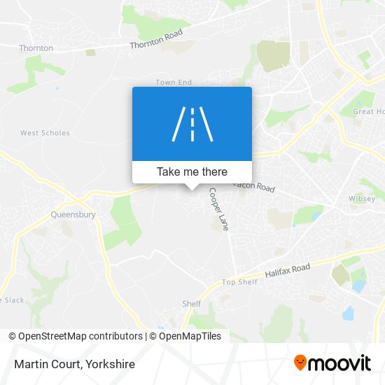Martin Court map