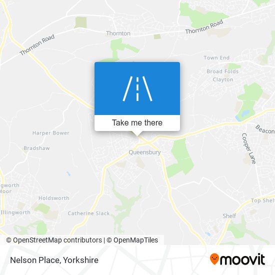 Nelson Place map