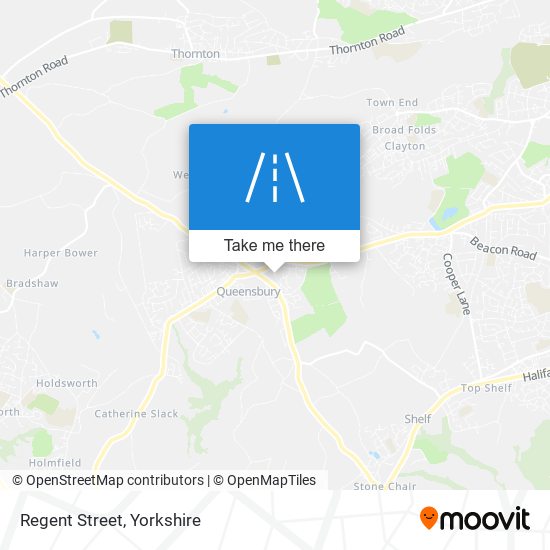 Regent Street map