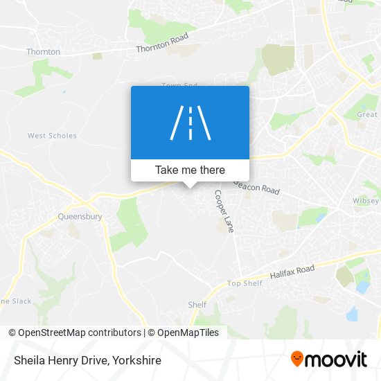 Sheila Henry Drive map