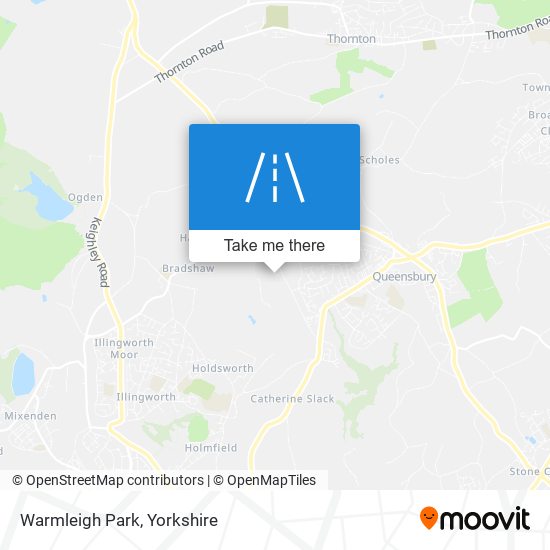 Warmleigh Park map