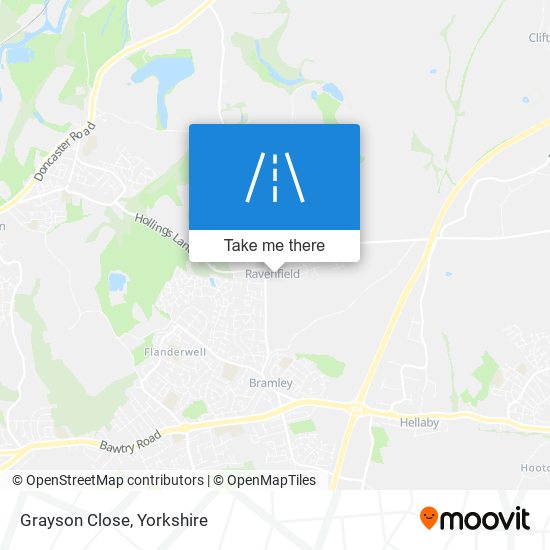 Grayson Close map