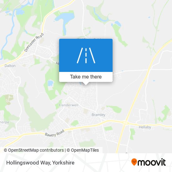 Hollingswood Way map
