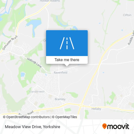 Meadow View Drive map