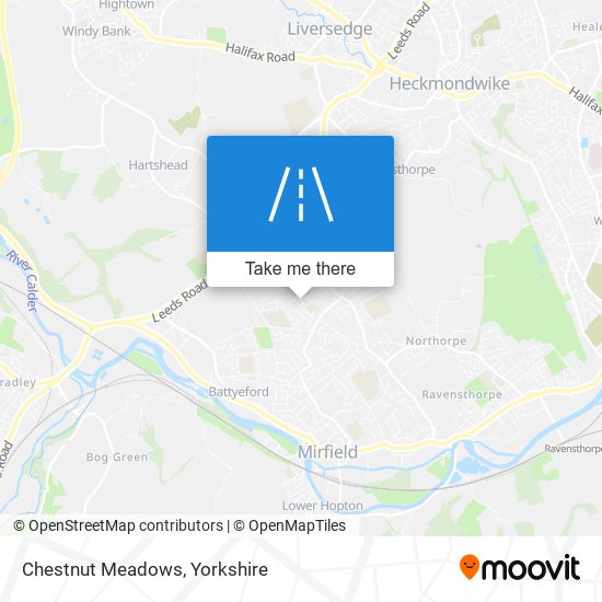 Chestnut Meadows map