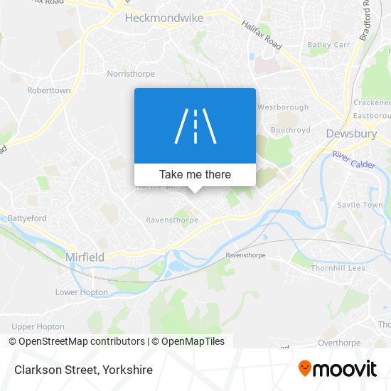 Clarkson Street map