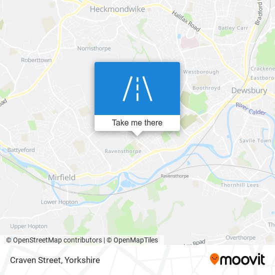 Craven Street map