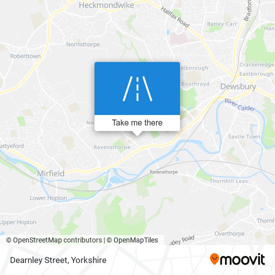 Dearnley Street map