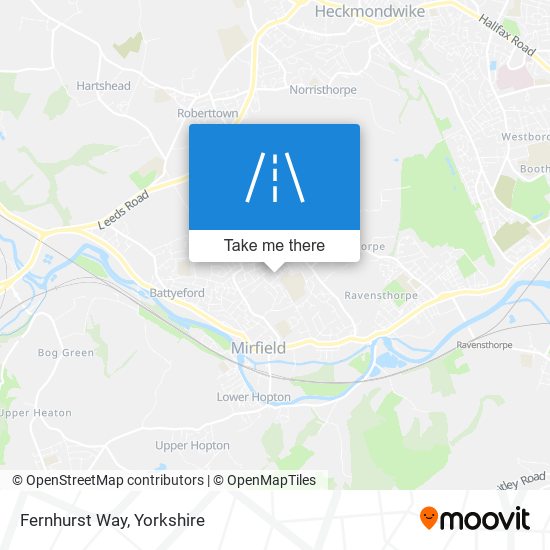 Fernhurst Way map