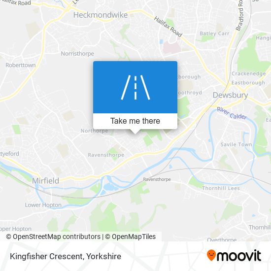 Kingfisher Crescent map