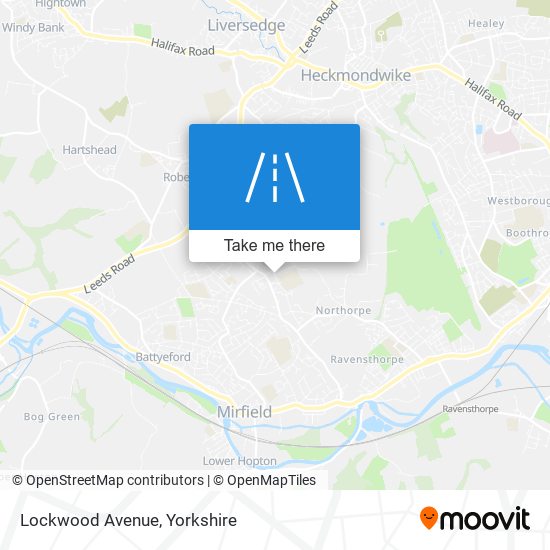 Lockwood Avenue map