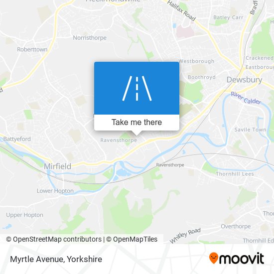 Myrtle Avenue map