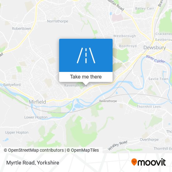 Myrtle Road map