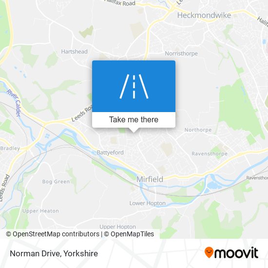 Norman Drive map