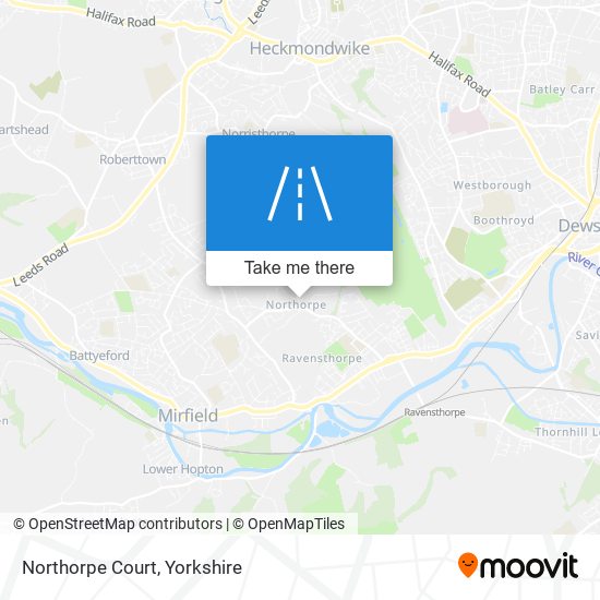 Northorpe Court map