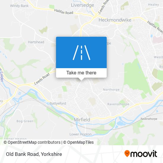 Old Bank Road map