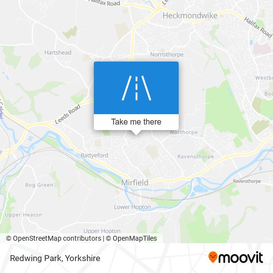Redwing Park map