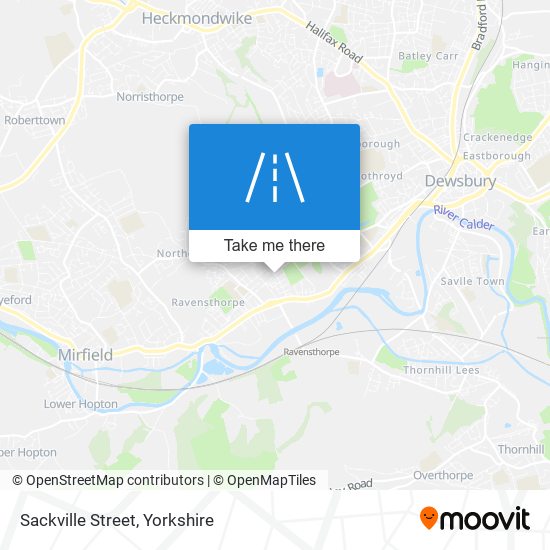 Sackville Street map
