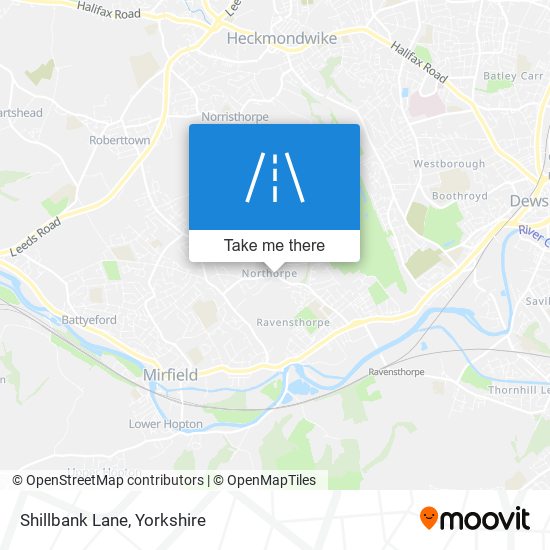 Shillbank Lane map