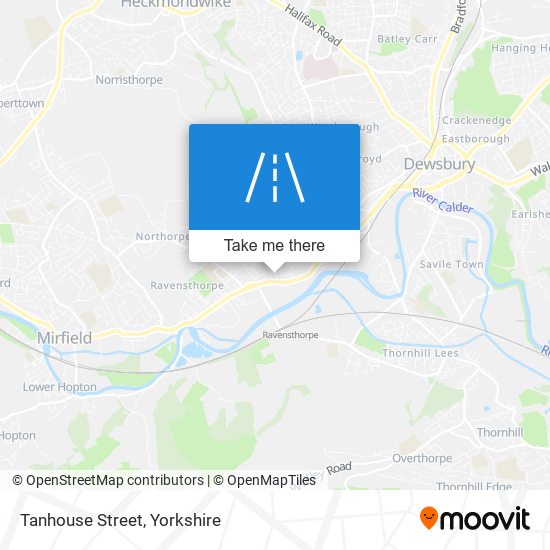 Tanhouse Street map