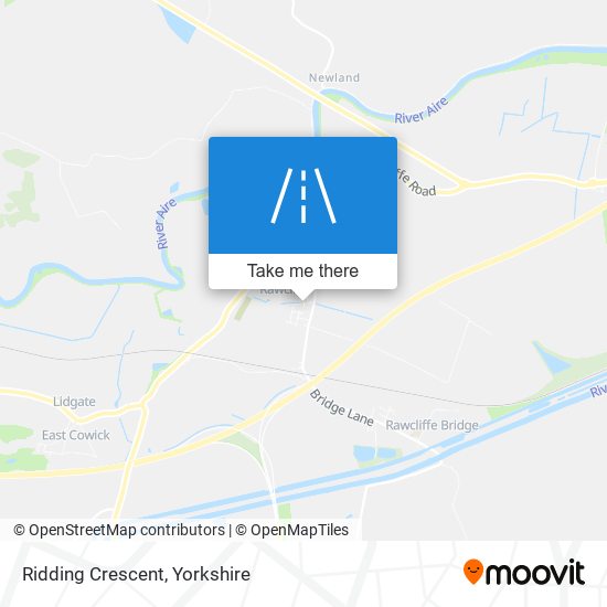 Ridding Crescent map