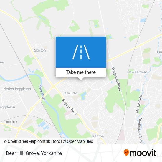 Deer Hill Grove map