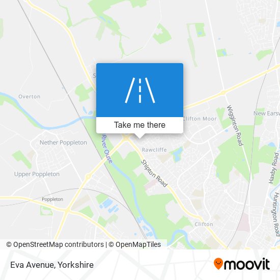 Eva Avenue map