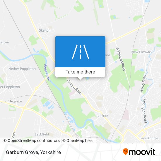 Garburn Grove map