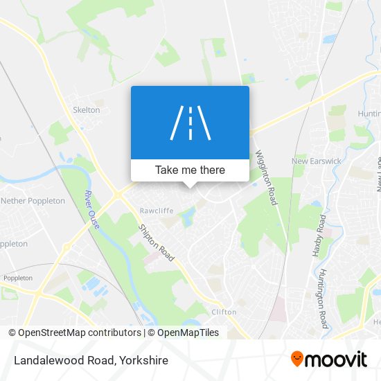 Landalewood Road map
