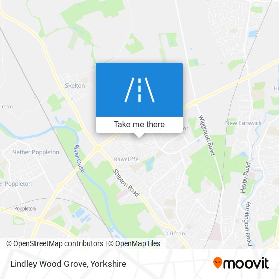 Lindley Wood Grove map