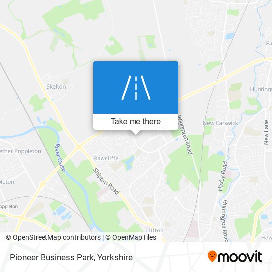 Pioneer Business Park map