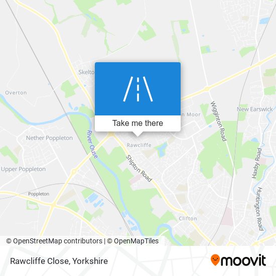 Rawcliffe Close map